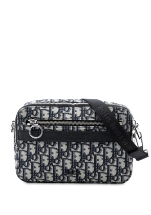 Christian Dior Pre-Owned 2019 Oblique Canvas Safari crossbody bag - Blue