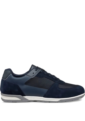 Geox Spherica Actif mesh-panel suede sneakers - Blue