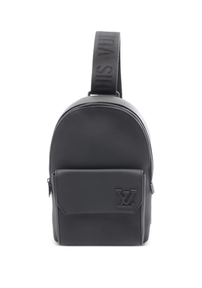 Louis Vuitton Pre-Owned 2021 leather sling bag - Black