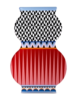 VESTA Giudecca patterned vase - Black