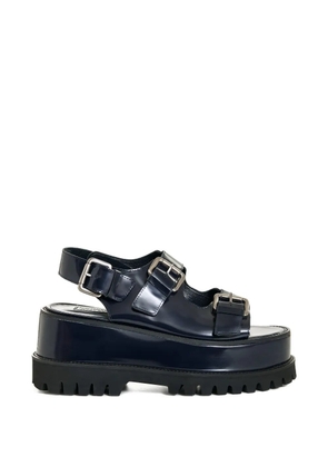 Essentiel Antwerp platform buckle sandals - Blue