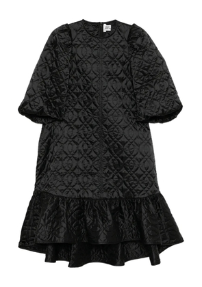 Noir Kei Ninomiya quilted dress - Black