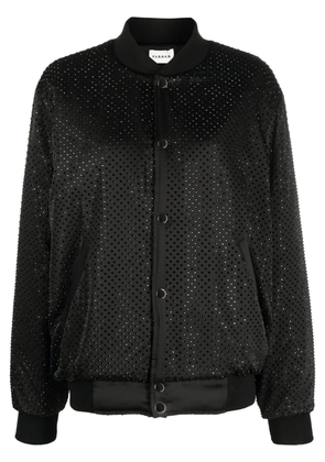 P.A.R.O.S.H. crystal-embellished bomber jacket - Black