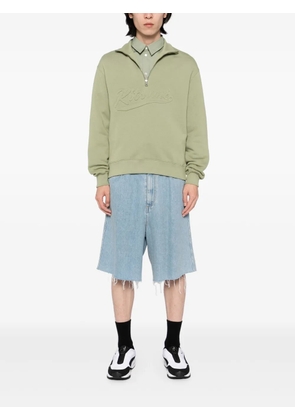 Maison Kitsuné half-zip sweatshirt - Green