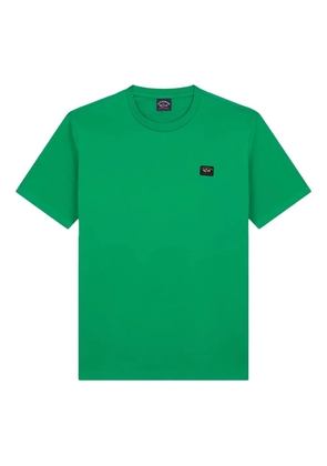Paul & Shark logo-patch T-shirt - Green