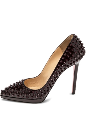 Christian Louboutin Pre-Owned 130mm Pigalle Plato pumps - Red