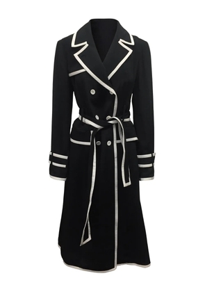 Thom Browne grosgrain-tip trenchcoat dress - Blue