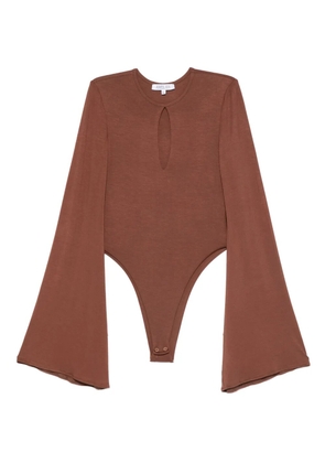 AXEL 113 Olivia keyhole bodysuit - Brown