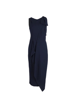 Rm By Roland Mouret bow detail midi dress - Blue
