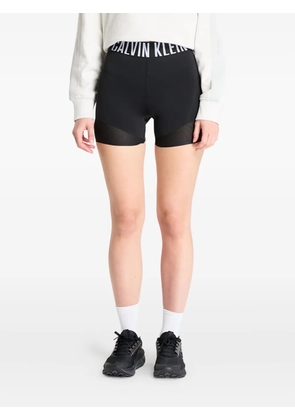 Calvin Klein mesh-panel cycling shorts - Black