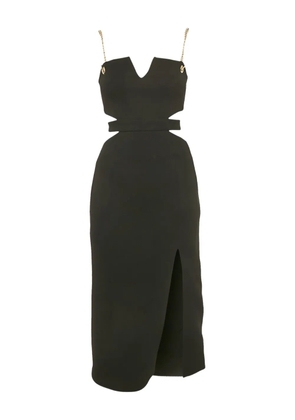 Rebecca Vallance Iman cut-out midi dress - Black