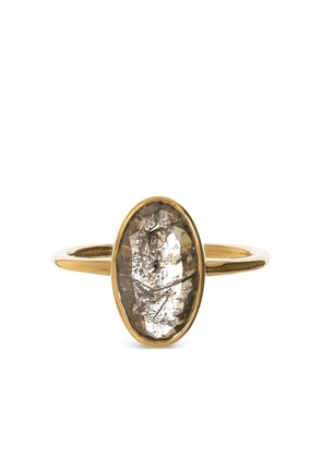 NIMO WITH LOVE 18K gold diamond Skinny ring