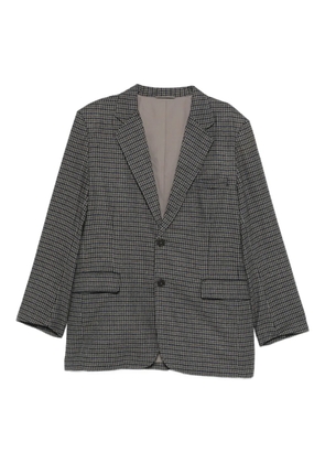 Universal Works Boston houndstooth blazer - Grey