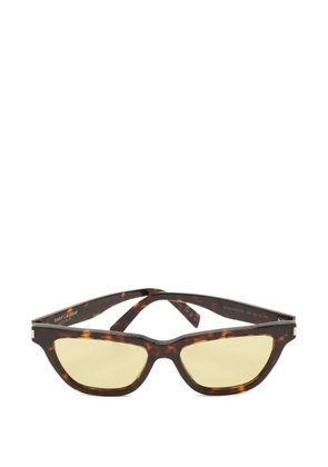 Saint Laurent Pre-Owned SL 462 Sulpice cat-eye sunglasses - Brown