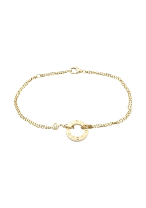 Cartier 10s 18K yellow gold diamond Love Circle bracelet
