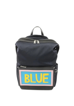 Fendi Pre-Owned 2010s Vocabulary Blue backpack