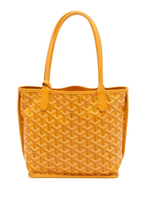 Goyard Pre-Owned 2021 Mini Goyardine Reversible Anjou tote bag - Yellow