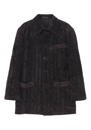 Yohji Yamamoto button-fastening jacket - Grey