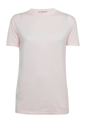 Prada Pre-Owned cotton crew-neck T-shirt - Pink