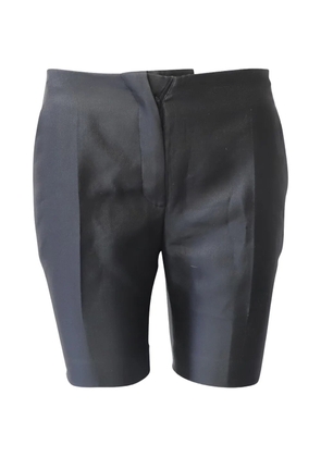 Prada Pre-Owned tapered tailored shorts - Black