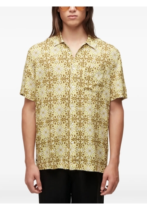 Osklen Garden tile-effect shirt - Neutrals