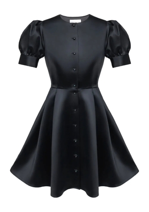 POST MERIDIEM button-down mini dress - Black