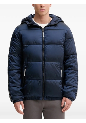 GUESS USA hooded puffer jacket - Blue