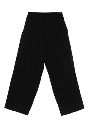 Isabel Benenato woven trousers - Black