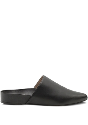 Stuart Weitzman pointed-toe flat mules - Black