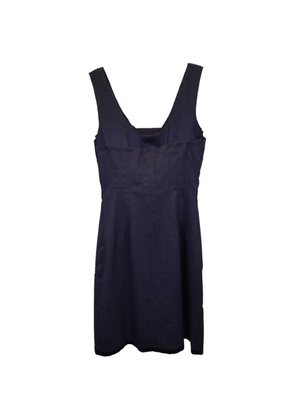 Philosophy Di Alberta Ferretti Vintage sleeveless pleated mini dress - Blue