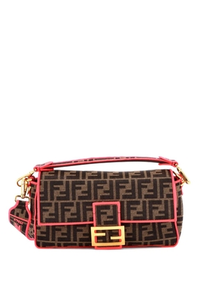 Fendi Pre-Owned Baguette NM Bag Zucca Canvas Medium shoulder bag - Brown