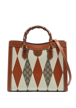 Gucci Pre-Owned Diana bamboo handle tote - Brown