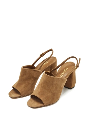 Prada Pre-Owned suede sandals - Brown