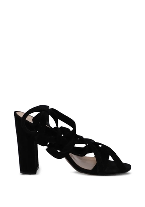 Gianvito Rossi open-toe heeled sandals - Black