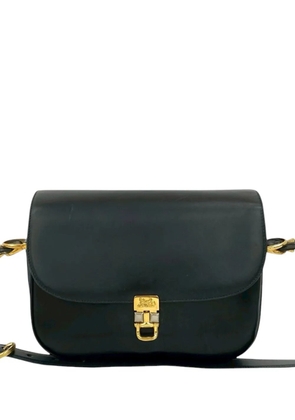 Celine Pre-Owned 2000-2010 Leather Horse Carriage crossbody bag - Black