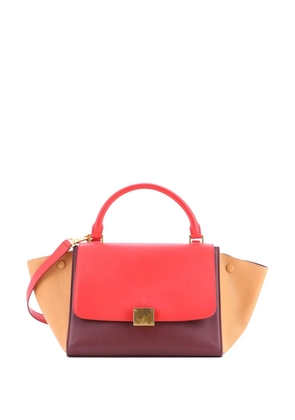 Celine Pre-Owned Bicolor Trapeze Bag Leather Small satchel - Brown