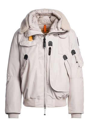 Parajumpers shearling-collar hooded bomber jacket - Neutrals