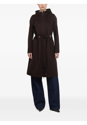 Mackage hooded drawstring coat - Brown