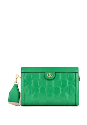 Gucci Pre-Owned GG GG Matelasse Leather Small shoulder bag - Green