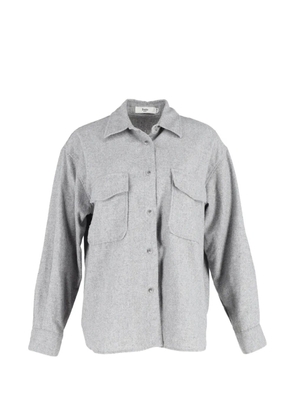 The Frankie Shop patch-pocket shirt - Grey