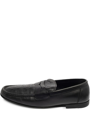 Louis Vuitton Pre-Owned Santiago loafers - Black