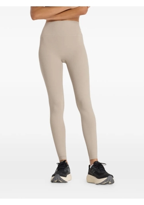 New Balance ribbed-texture legging - Neutrals