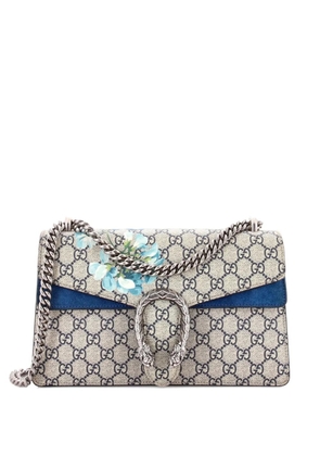 Gucci Pre-Owned Dionysus Bag Blooms Print GG Coated Canvas Small shoulder bag - Blue