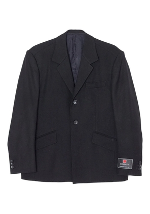 Doublet buttoned tailored jacket - Black