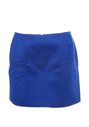 Maje gabardine mini skirt - Blue