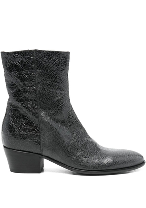 FIORENTINI + BAKER Matt zip-up boots - Black