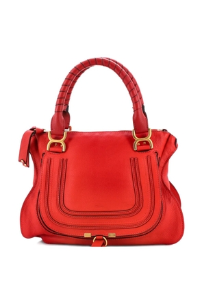 Chloé Pre-Owned Marcie Leather Medium shoulder bag - Red