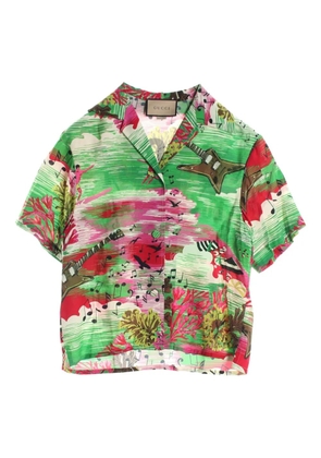 Gucci Pre-Owned 2010 Love Parade shirt - Green