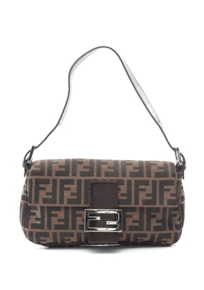 Fendi Pre-Owned Bamma bucket canvas handbag - Brown