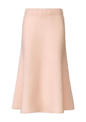 Fabiana Filippi flared knitted midi skirt - Pink